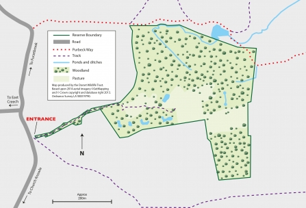 Kilwood Nature Reserve Map