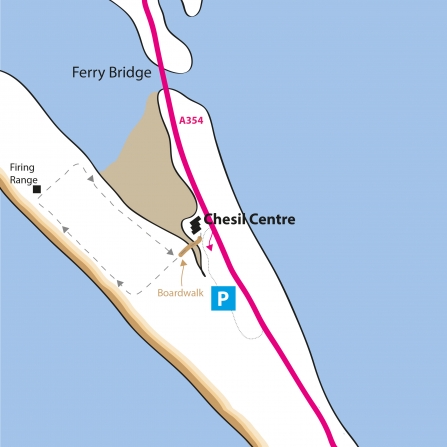 Chesil Beach Reserve Map