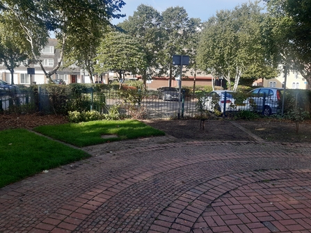 Poole Town Community Garden before work commences 
