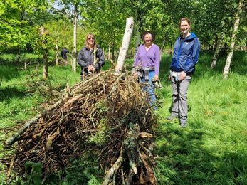 Wilder Landscapes Project volunteer, Debbie Legge 
