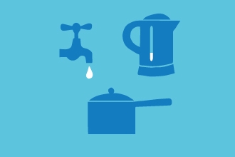 saving water illustration