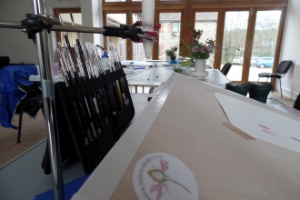 Botanical Painting course at Kingcombe © DWT