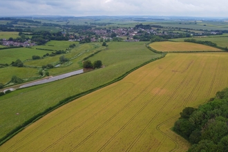 Aerial photo showing Wild Woodbury