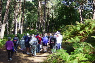 Visitors to Brownsea Island