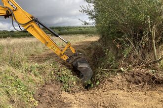 Digger at Wild Woodbury