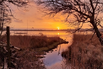 Brownsea lagoon sunrise 