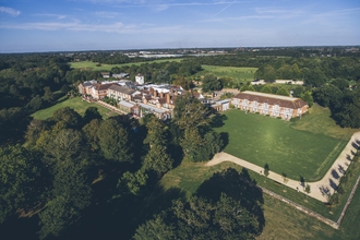 Chewton Glen hotel from above 