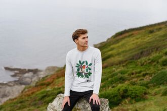 Teemill clothing - robin men's sweatshirt 