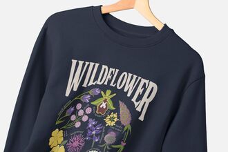 Teemill wildflower top