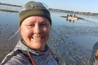 Brownsea Island volunteer, Emma Grant