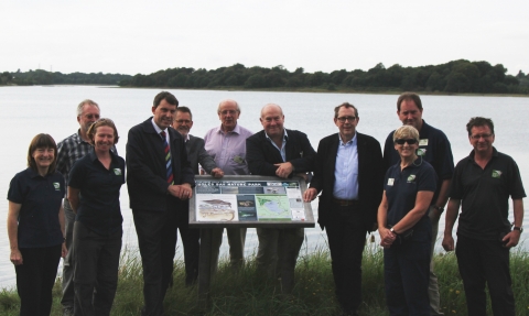 HLF Visit at Holes Bay © Sally Welbourn