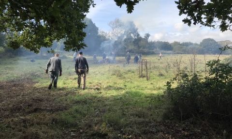 Volunteering at Lorton Meadows by Sam Dallimore