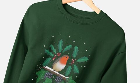 Teemill Christmas sweatshirt