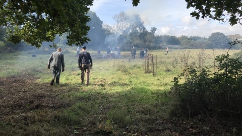 Volunteering at Lorton Meadows by Sam Dallimore