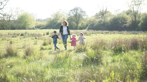 Family at Kingcombe