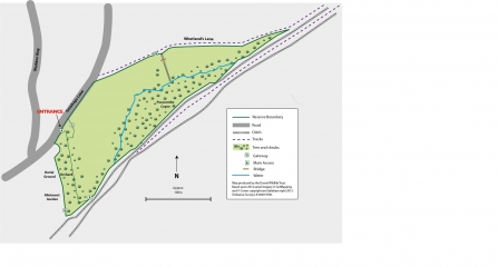 Peascombe Nature Reserve Map