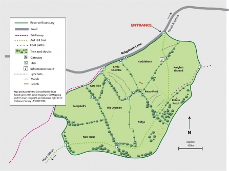 South Poorton Reserve Map