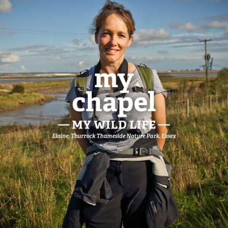 Elaine on a nature reserve