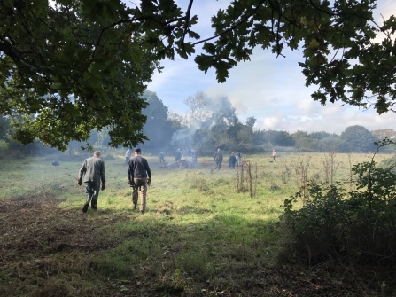 Volunteering at Lorton Meadows by Sam Dallimore