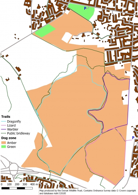 Upton Heath dog walking zone information