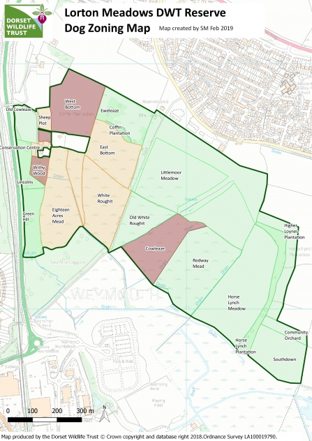 Lorton Meadows Dog Zoning Map Comp 6 and 14 red
